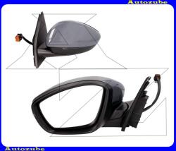 PEUGEOT 308 2 2013.10-2017.08 /T9/ Visszapillantó tükör bal, elektromos, fűthető-domború tükörlappal, fényezhető borítással, irányjelzővel MPG115-L