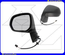 CITROEN C3 PICASSO 2009.10-től Visszapillantó tükör bal, elektromos, domború tükörlappal, fekete borítással MCT180-L