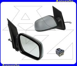 FORD FOCUS MK2 2004.09-2007.11 Visszapillantó tükör jobb, elektromosan behajló, fűthető-domború tükörlappal, fényezhető borítással /7-PIN/ MFD218-R