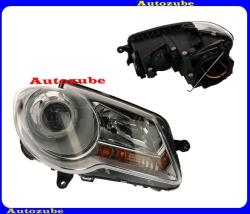 VW TOURAN 1/2 2006.12-2010.07 /1T/ Fényszóró jobb (H7/H7) motorral DEPO 441-11B6R-LD-EM