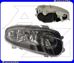 ALFA-ROMEO 147 2000.10-2004.10 /937/ Fényszóró jobb "GTA" (2xH7/H1) fekete házas, motorral TYC 20-0121-15-2