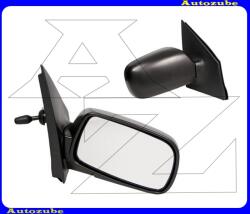 TOYOTA YARIS 1 2003.02-2005.12 /XP10/ Visszapillantó tükör jobb, manuális, domború tükörlappal, fekete borítással 336-0037