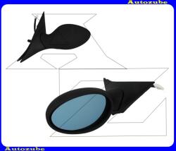 ALFA-ROMEO 156 1997.10-2003.08 /932/ Visszapillantó tükör bal, elektromos, fűthető-domború tükörlappal, fekete borítással MAR201-L