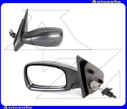 PEUGEOT 306 1 1993.03-1997.04 Visszapillantó tükör bal, manuális, domború tükörlappal, fekete borítással MPG150-L