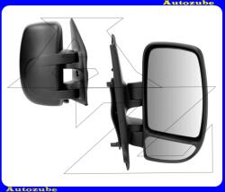 OPEL MOVANO A 2003.10-2010.02 /X70/ Visszapillantó tükör jobb, kívűlről állítható, domború tükörlappal, fekete borítással V4387802