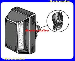 CITROEN JUMPER 2 2002.01-2006.06 /244/ Rendszámvilágítás bal "PLATÓS" V2813919