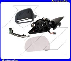 AUDI A4 B8 2007.11-2012.01 /8K/ Visszapillantó tükör bal "2009.05. -ig" elektromos, fűthető-aszférikus tükörlappal, fényezhető borítással, irányjelzővel V0327807
