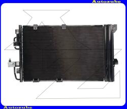 OPEL ASTRA G 1997.09-2009.08 /T98/ Klímahűtő "2002.01. -től / 1.2 16v / 1.4 16v / 1.6 / 1.8 / 2.0 / 2.0 Di - Dtl / 2.2 16v" (555x385x16) (Gyáriszám: 1850073) OLA5326D