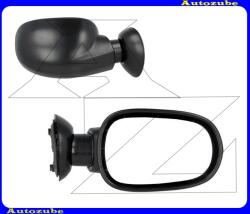 DACIA LOGAN 1 2004.11-2008.06 /L90/ Visszapillantó tükör jobb, kívűlről állítható, domború tükörlappal, fekete borítással 328-0213