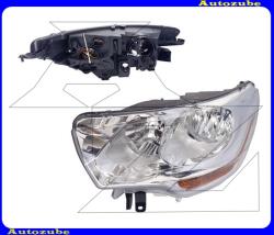 CITROEN C4 2 2010.10-2014.12. Fényszóró bal (H7/H1) 10 pines, motorral TYC 20-12944-05-2