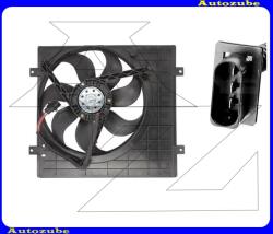 VW POLO 4 2005.04-2009.05 /9N/ Hűtőventillátor 345mm/160W/220W "1.4-16v/1.6-16v" (kivéve: klímás) 832-0002