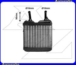 OPEL KADETT E 1984.09-1991.08 Fűtőradiátor 167x181x38 0607.2004