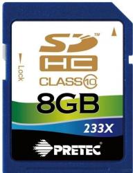 Pretec SDHC 8GB C10 PC10SDHC08G