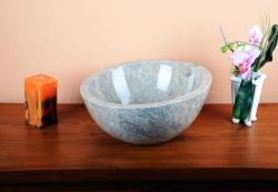 divero Mosdókagyló természetes kőből (HF55713)