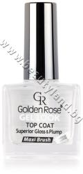Golden Rose Лак за нокти Golden Rose Gel Look Top Coat, p/n GR-2230202 - Топ лак с гел финиш (GR-2230202)