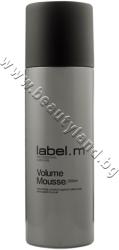 label.m Пяна за коса label. m Volume Mousse, p/n LM-12 - Лимитирана пяна за обем от корена (LM-12)