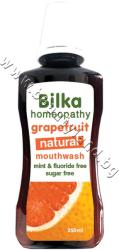 Bilka Вода за уста Bilka Homeophaty Grapefruit Natural, 250 ml, p/n BI-32920317 - Хомеопатична вода за уста с аромат на грейпфрут (BI-32920317)