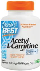 Doctor's Best Acetyl L-Carnitine With Biosint 120 kapszula
