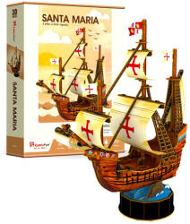 CubicFun 3D puzzle - Santa Maria 93 db-os (BON-3D-T4031)