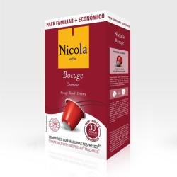 Nicola Cafés Capsule Nicola Cafes Bocage Cremoso, compatibile Nespresso Fam, 30 capsule