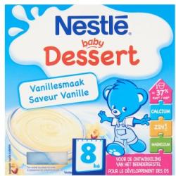 Nestlé Vanília ízű babapuding 4x100g