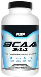 RSP Nutrition - Bcaa 3: 1: 1 - 100 Pharmaceutical Grade - 200 Kapszula