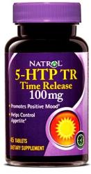Natrol - 5-htp 100 Mg Time Release - Mood & Stress - 45 Tabletta