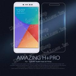Nillkin Xiaomi Redmi Note 5A, Redmi Note 5A Prime, Redmi Y1, Redmi Y1 Lite, NILLKIN Amazing H+PRO üvegfólia, 0, 2mm, 9H, Sík részre