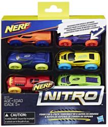 Hasbro Nerf - Nitro 6 darabos kisautó szett (C3171/C3172)