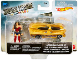 Mattel Hot Wheels - Az igazság ligája - Wonder Woman kisautóval (FGH88)