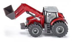 SIKU Massey Ferguson 8690 traktor markolóval 1:50 (1985)