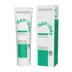 Bioearth Cremă pentru ten acneic și gras Day by Day Bioearth 50-ml