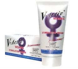HOT V-Active Stimulation Cream klitorisz krém, stimuláló hatással (50 ml) - szeresdmagad