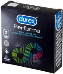 Durex Performa - Hosszú élvezet 3 db