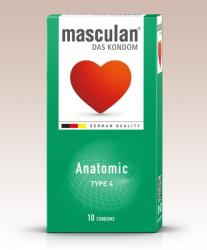 Masculan Anatomic anatómiailag formált óvszer (TYPE 4) 10 db