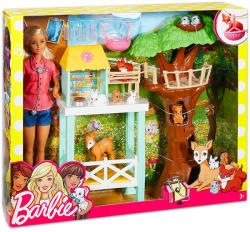 Mattel Barbie - Erdei állatmentő játékszett (FCP78)