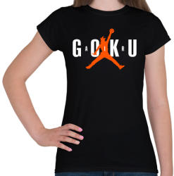 printfashion AIR GOKU - Női póló - Fekete (448406)