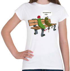 printfashion Spanok - Női póló - Fehér (443611)