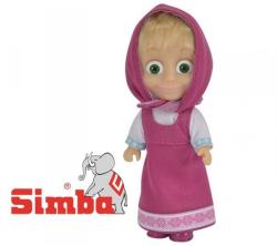Simba Toys Masha si ursul - Papusa Masha in rochie colorata (109301678) Papusa