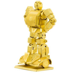 Metal Earth Transformers Bumblebee arany - lézervágott acél makettező szett (502681)
