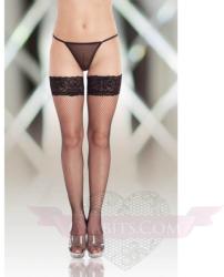 SoftLine fekete necc szilikonos combfix XL EUR 46-48