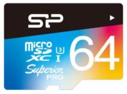 Silicon Power microSDXC Superior 64GB U3 SP064GBSTXDU3V20SP