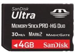 SanDisk Memory Stick Pro Duo Ultra II 4GB SDMSPDH-004G-E11