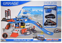 UNIKATOY Rendőrállomás 3 járművel (912247)