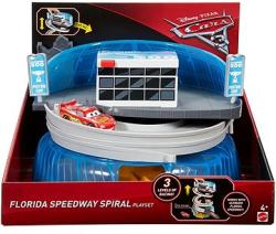 Mattel Verdák 3 - Florida Speedway Spiral garázs