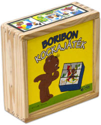 Boribon fa kockapuzzle 9 db-os (NI-148)