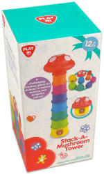Playgo Gombás toronyépítő bébijáték (2392)