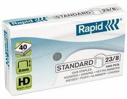 RAPID Capse RAPID Standard 23/ 8, 1000 buc/cutie - pentru 10-40 coli (RA-24869200)