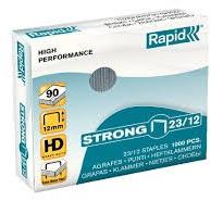 RAPID Capse RAPID Strong 23/12, 1000 buc/cutie - pentru 60-90 coli (RA-24870000)