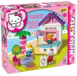 Androni Giocattoli Unico Plus Hello Kitty Mini Happy Bár 41 db-os építőkocka szett (8669)